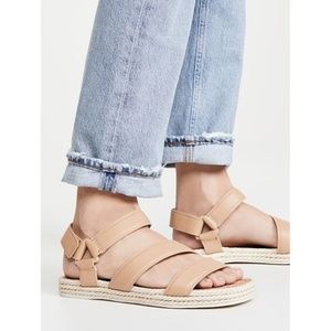 Vince | Elian Leather Espadrille Sport Sandal 9.5